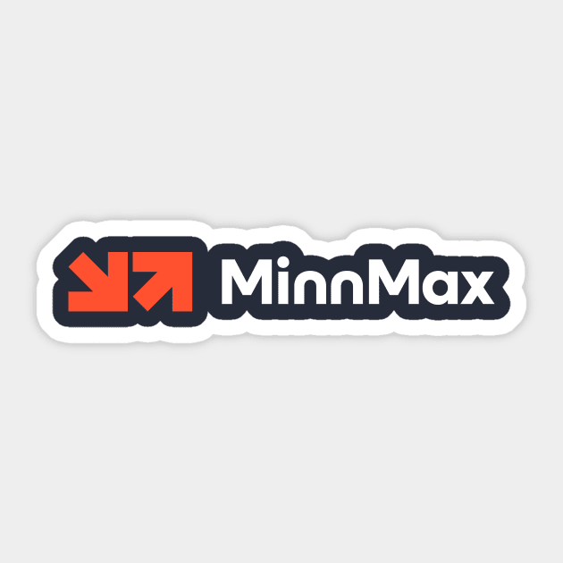 MinnMax Full Logo Sticker by MinnMax